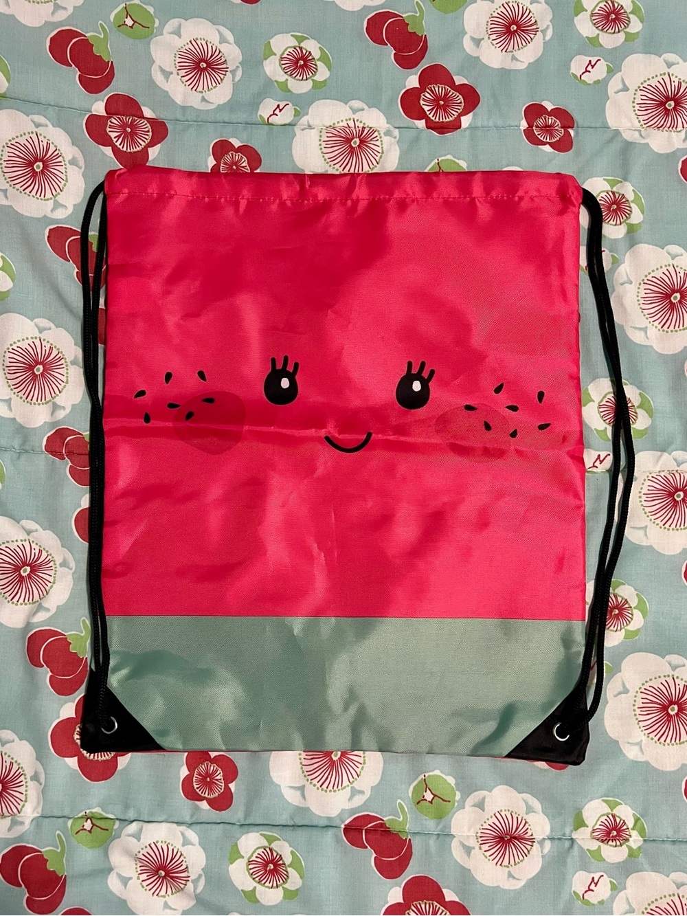 Cute Watermelon 🍉 Drawstring Backpack
